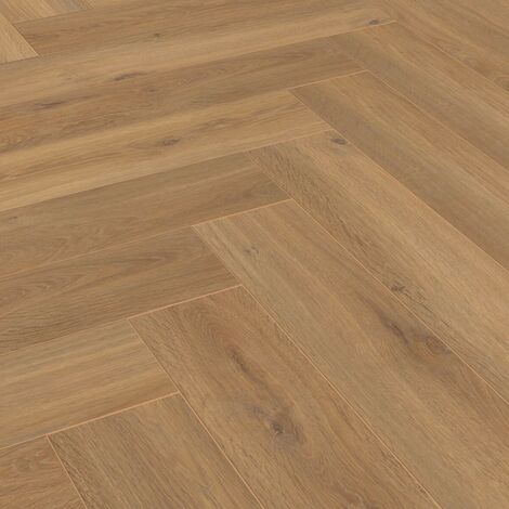 Kronotex Parquet Stratifié Herringbone - Pisa Oak D3861 - 665 x 133 x 8 mm