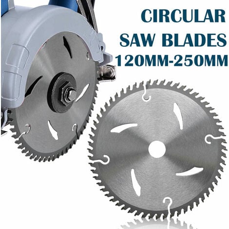 Lames de scies circulaires 120mm 48 dents Disques de coupe pour bois, Alésage: 20