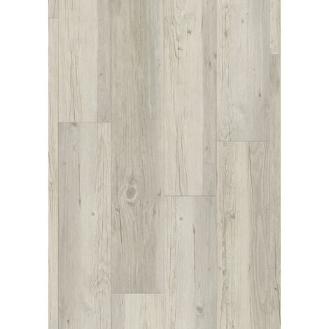 Lames de sol PVC adhésives -Boite de 16 lames vinyle auto-adhésives - 2,2 m² - Senso Urban 6' Ceruse Blanc - Gerflor