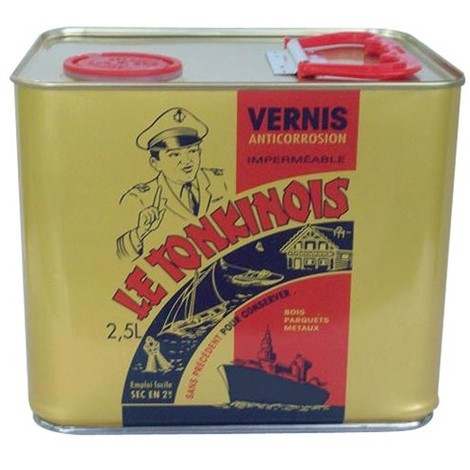 LE TONKINOIS - Vernis marin - 2.5L