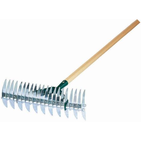 LEBORGNE Scarificateur 32 dents - manche bois certifié PEFC 100%