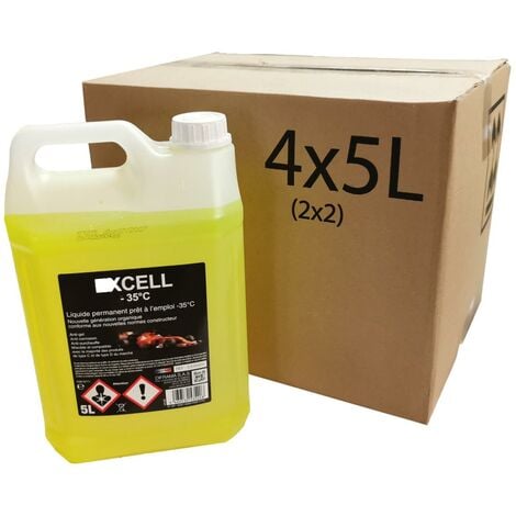 LIQUIDE DE REFROIDISSEMENT UNIVERSEL -35 C, CARTON DE 20 LITRES