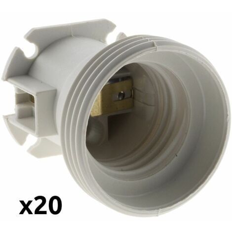 Lot 20 douilles de chantier E27