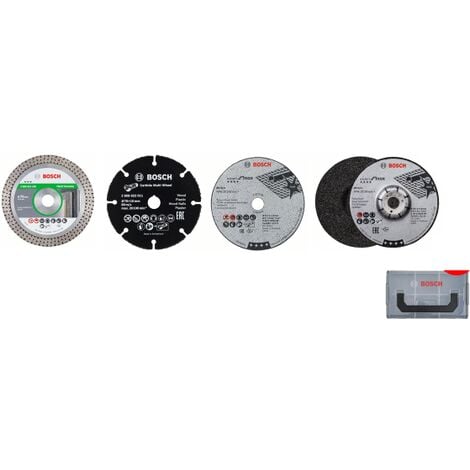 Lot de 9 disques Ø76 mm BOSCH pour meuleuse GWS12V76 - 06159975VC