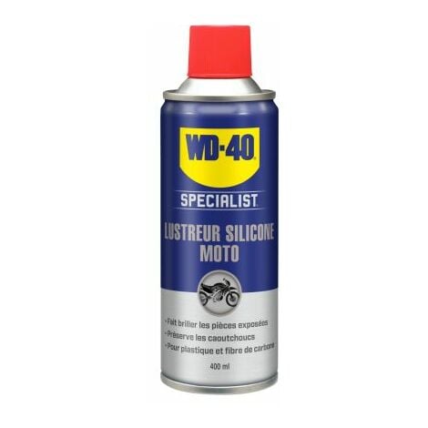 Lustreur Silicone Moto WD-40 SPECIALIST, Aérosol 400 ml Polissage