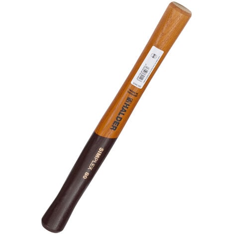 Manche de rechange en Hickory, Convient pour la massette Halder Simplex 80 mm