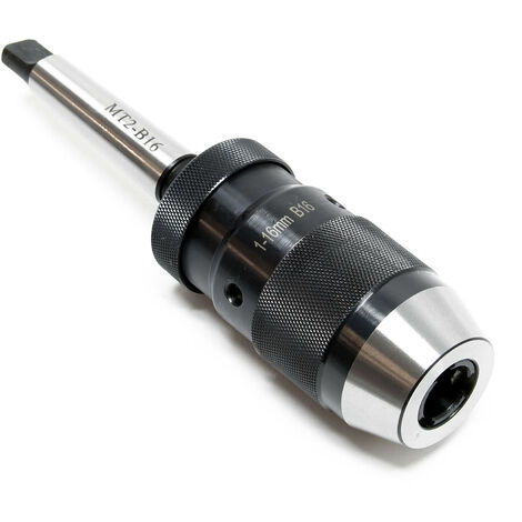 Mandrin de percage MK2- B16 avec plage de serrage 16mm Cône morse intégrée Adaptateur de mandrin