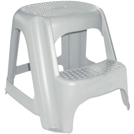 Marchepied à 2 marches Gris Curver