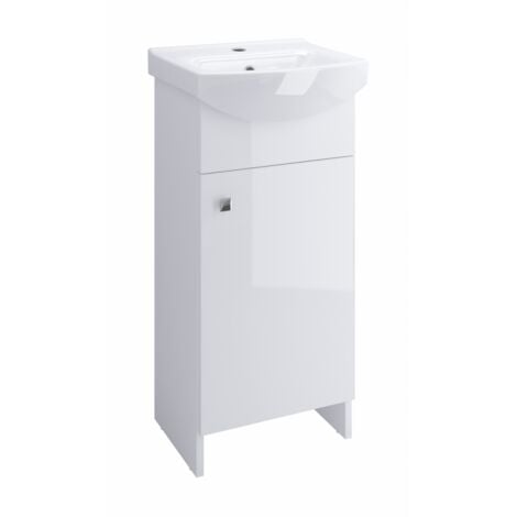 Meuble lave main avec vasque SATI 40 cm