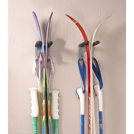 MOTTEZ - Crochet porte skis et bâtons - F205G