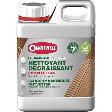 Nettoyant dégraissant spécial composites Owatrol COMPO-CLEAN  2.5 litres
