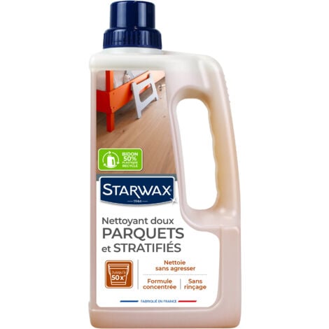 Nettoyant doux pour parquets et sols stratifiés 1L STARWAX