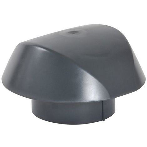 NICOLL Chapeau de ventilation sans moustiquaire Ø160 anthracite