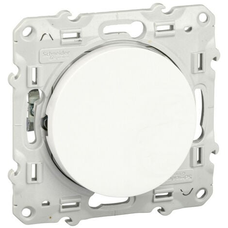 Odace, va-et-vient Blanc, 10 A à griffes (S525204)