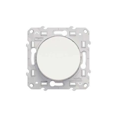 Odace, va-et-vient Blanc, 10 A, à vis