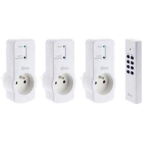 Pack 3 prises télécommandées - Zenitech