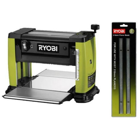 Pack RYOBI Raboteuse stationnaire RAP1500G - 1500W - 318mm - jeu de 2 fers - PTB02PK - 318mm