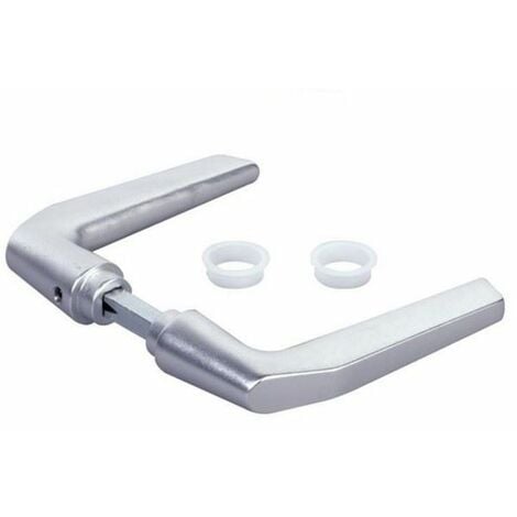 Paire de poignées en aluminium pour carré de 8mm, longu. 60mm LOCINOX