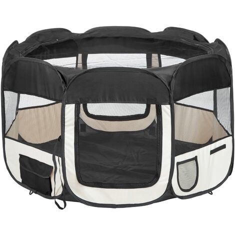 Parc à chiots 115 x 115 x 64 cm - parc à chien, enclos à chiots, chenil extérieur