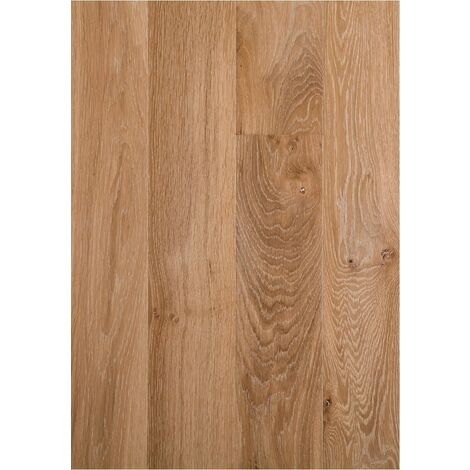 Parquet 100% Chêne  - Couronne Nougat Classique - Verni - larg. 12 cm