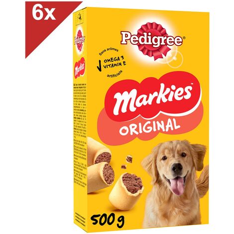 PEDIGREE Markies Biscuits fourrés pour chien (6x500g)