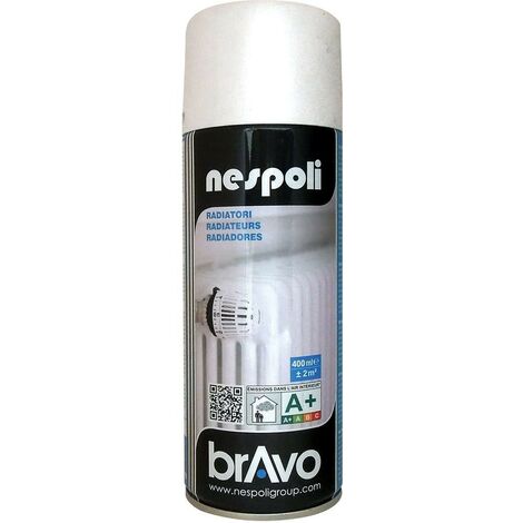 Peinture Aérosol radiateurs NESPOLI - Blanc 0,4 L