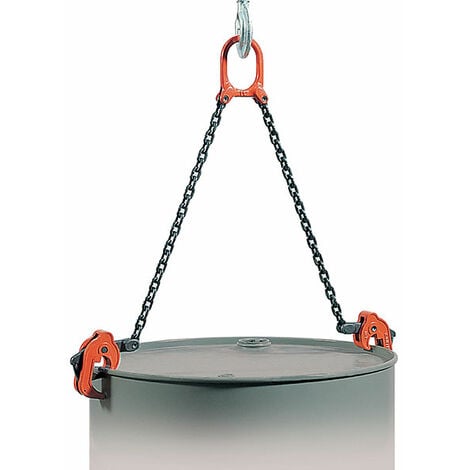 Pince à fûts polyvalente sur chaîne - Cap. 1000kg - SDL1000