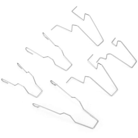 Pinces à Ressort de Retenue D'ampoule, Pince à Ressort de Lampe Frontale en Acier de 6 Pièces pour H1/H3/H4/H7