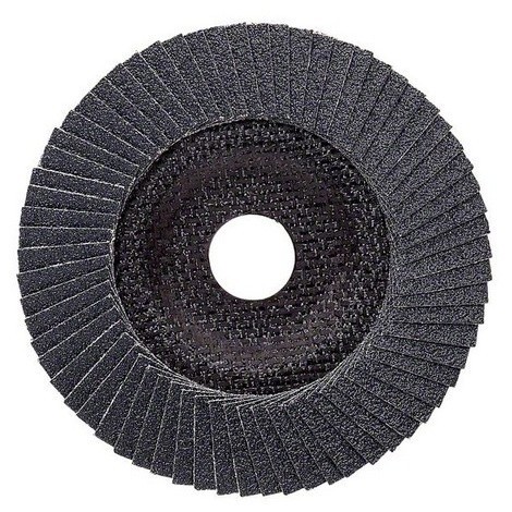 Plateau à lamelles BOSCH EXPERT FOR METAL à surface plate Ø125 - Grain 80 - 2608607355