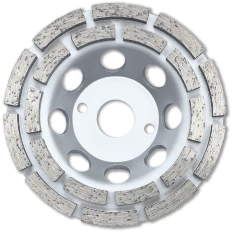 Plateau de Surfaçage Diamanté DINO D. 125 x Al. 22,23 x Ht. 4,8 / 5 mm - Béton, Matériaux de Construction - Diamwood