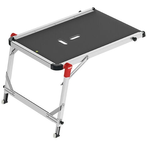 Plateforme de travail pour escalier en aluminium Hailo TP1