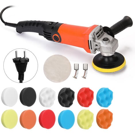 Polisseuse électrique pour voiture, vitesse réglable, 1200W, 220 volts, Machine à cirer, outil de polissage de meubles automobiles