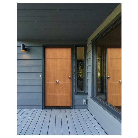 Porte d'entrée en acier M100 embero 100200 -100215 cm - Poussant: Droit - Dimensions: 100 x 215 cm