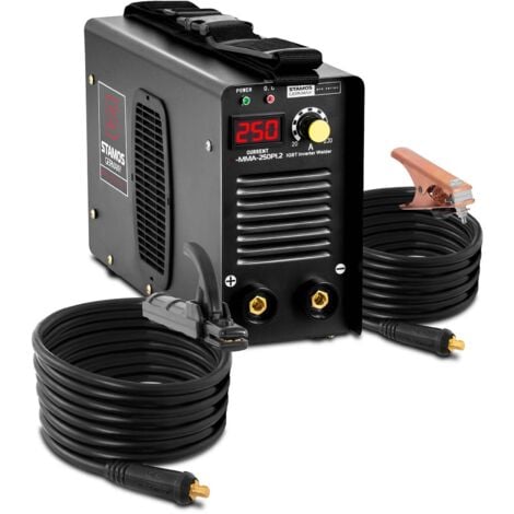 Poste à souder à l'arc Mma Soudure Electrode Inverter Igbt Led 20–250A Stamos