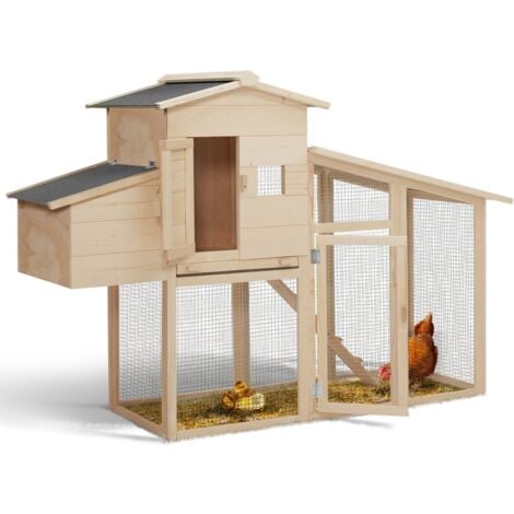 Poulailler COMFORT avec pondoir en bois