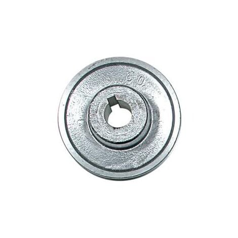 Poulie diam 80 arbre 24