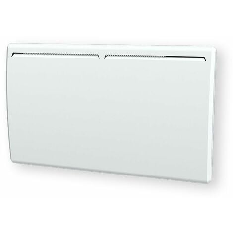 Radiateur à inertie CARRERA - Fonte 1500W - Horizontal - Bombé - Blanc