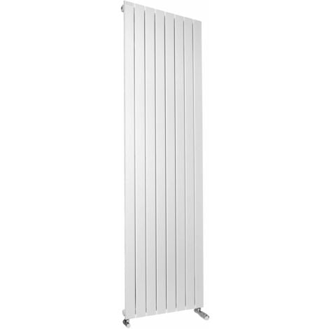 Radiateur chauffage central vertical plat FASSANE PREM'S 1240W blanc - ACOVA - SHX-200-059