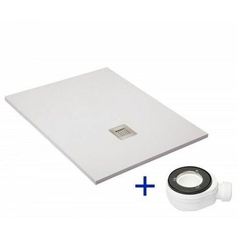 Receveur de douche extra plat blanc Ral 9003 90X180