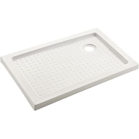 Receveur YQUA - Antidérapant - Acrylique - Blanc - 70x120cm