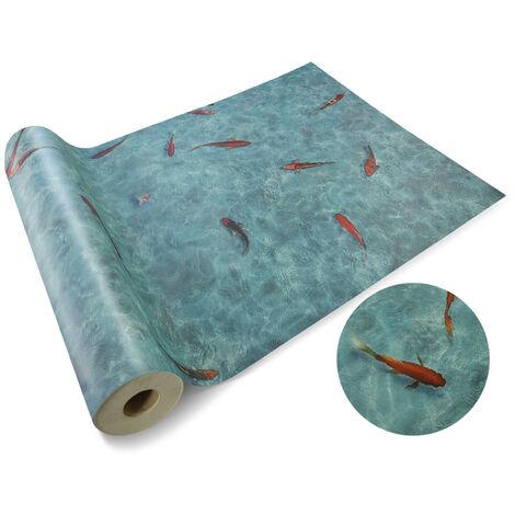 Revêtement de sol PVC 3D Moonlight Vinyle Océan 100 x 50 cm