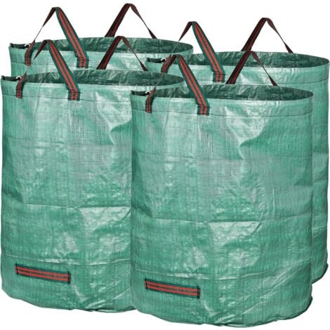 Rosvola 4pcs Sacs XXL de Jardin 272L indéchirables Réutilisable