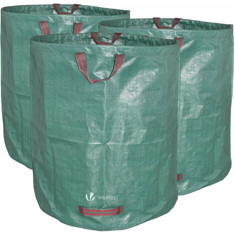 Sac de jardin 272L Lot de 3 sacs XXL