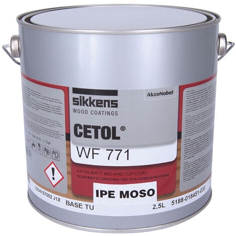 Saturateur SIKKENS WF771- 2,5 litres Colori IPE MOSO bambou