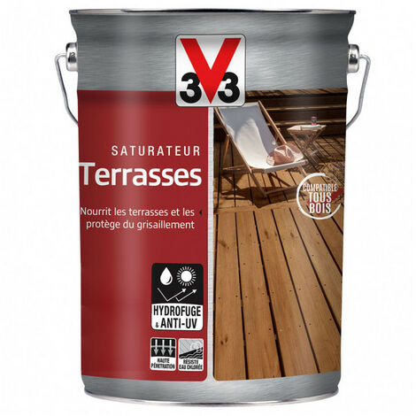 Saturateur Terrasses 5L (teinte au choix) V33 - Ton: Naturel