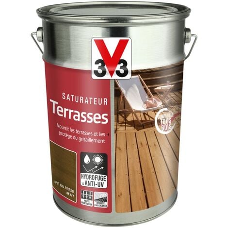 Saturateur Terrasses V33 Ipé du Brésil Mat 5L