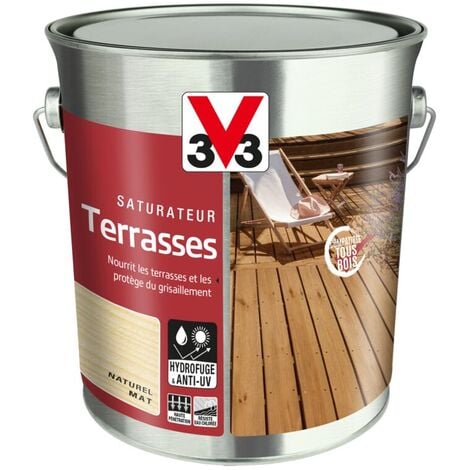 Saturateur Terrasses V33 Naturel Mat 2,5L