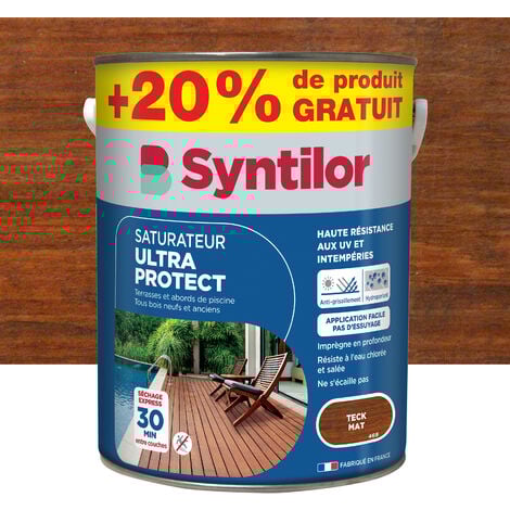 Saturateur Ultra Protect Syntilor, Teck, 5L+20%