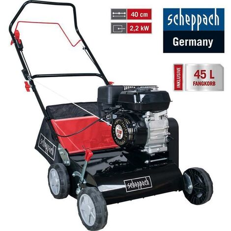 SCARIFICATEUR THERMIQUE DE 40 CM 2200 W MOTEUR À ESSENCE 118CC SCHEPPACH SC40P