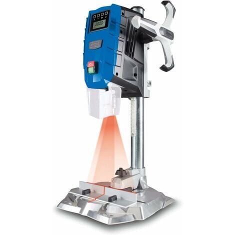Scheppach - Perceuse d'établi DP55 - Perceuse à colonne Perçage max. 13mm - Laser - LED - Puissance 710W - Vitesse 500-2600 min-1 - Plage de serrage du mandrin 1,5-13mm - Ecran digital & laser